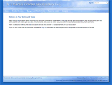 Tablet Screenshot of maplescondo.com